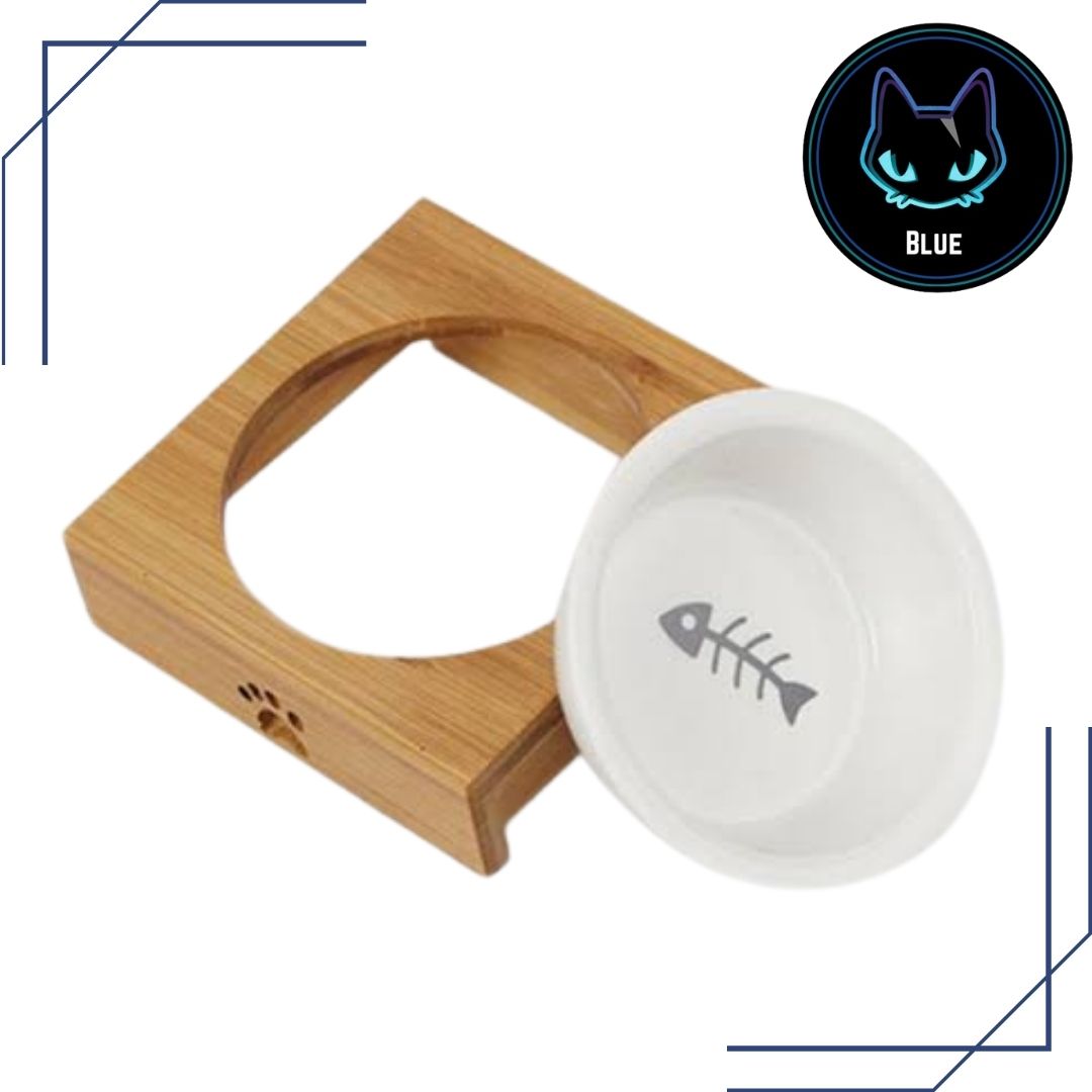 plato de loza con base de madera plato de loza con base de madera