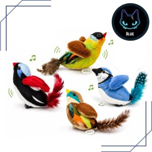 pajarito con sonido para gatos