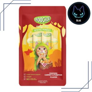 moochie lickelable pollo, zanahoria y calabaza 75 g (5 sobres x 15 g)